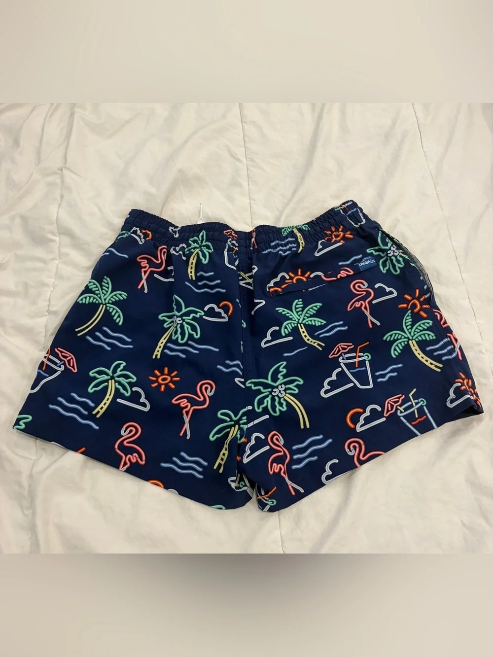 CHUBBIES THE NEON LIGHTS SHORTS- ADULT medium